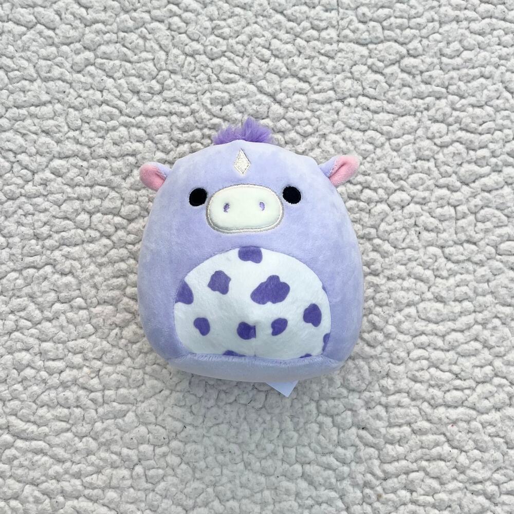Squishmallows Meadow the Purple Cow 5 Inch NWOT
